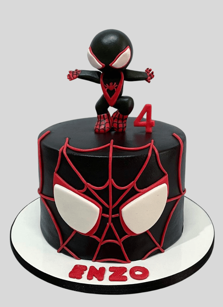 Mesmeric Miles Morales Cake
