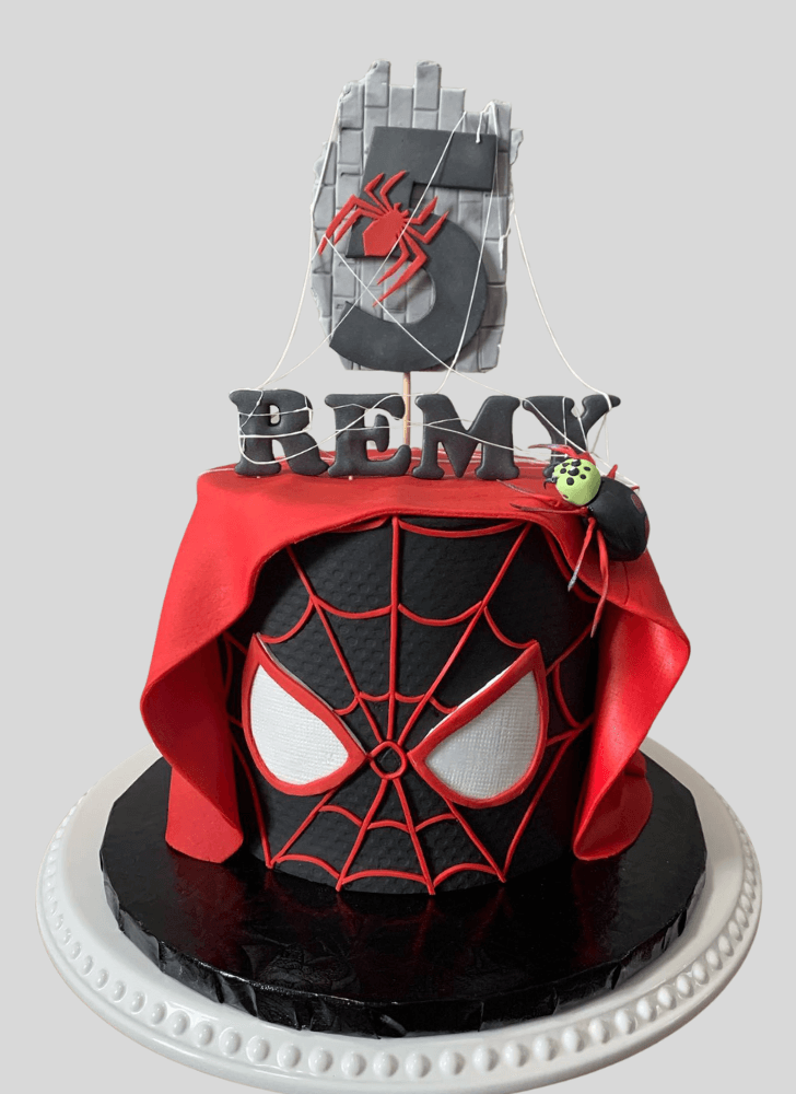 Pretty Miles Morales Cake