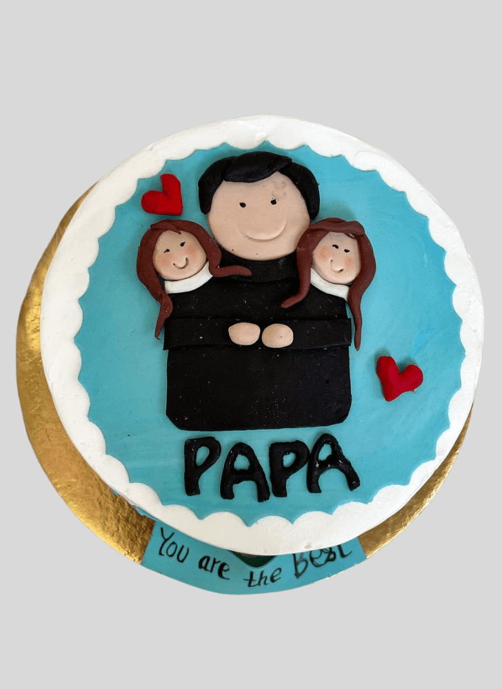 Admirable Papa Cake Design