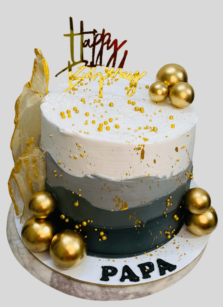 Dazzling Papa Cake