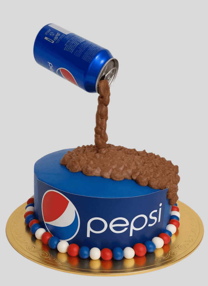 Appealing Pepsi Cake