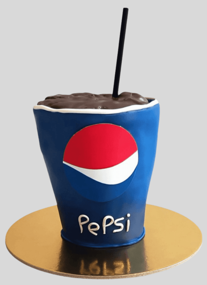 Handsome Pepsi Cake
