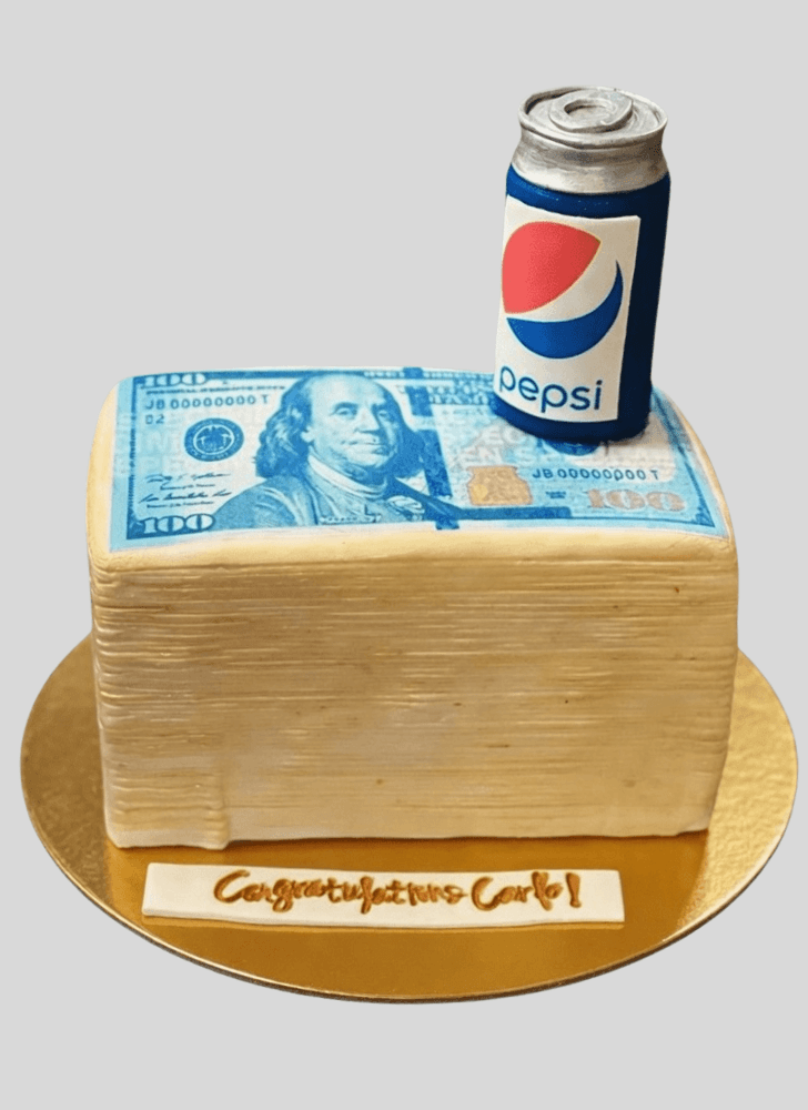 Pretty Pepsi Cake