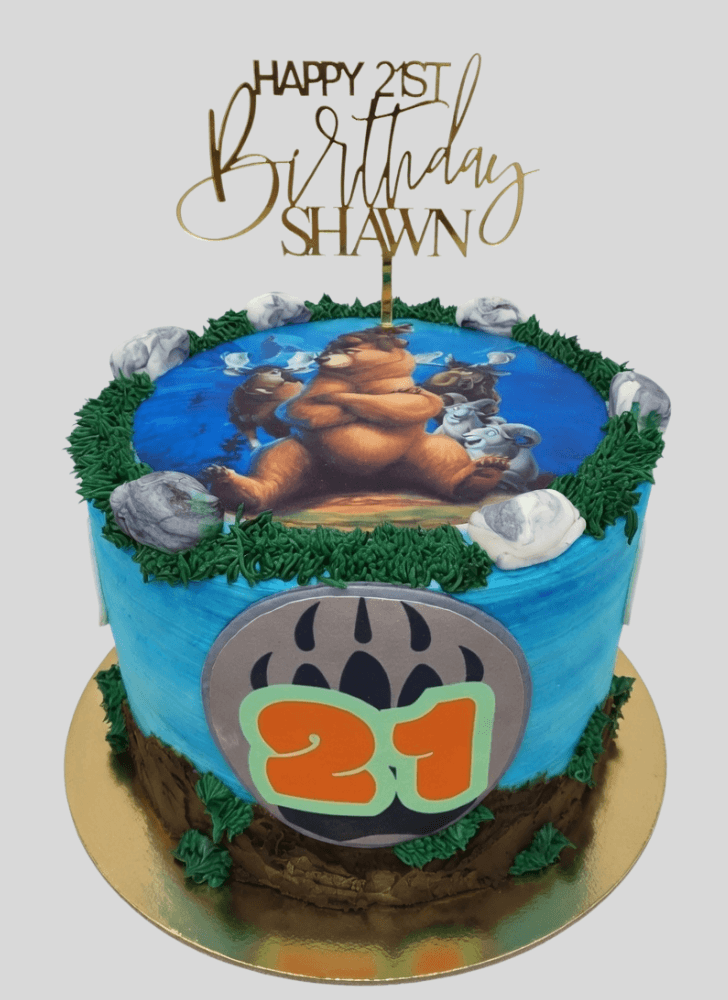 Captivating Brother Bear Cake
