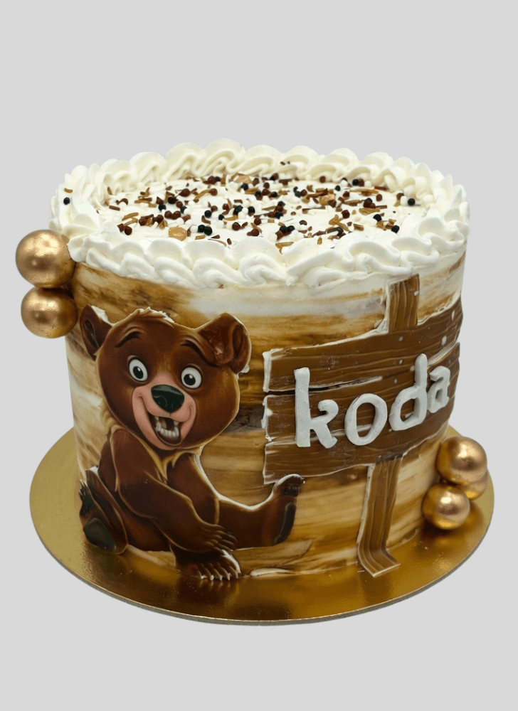 Classy Brother Bear Cake