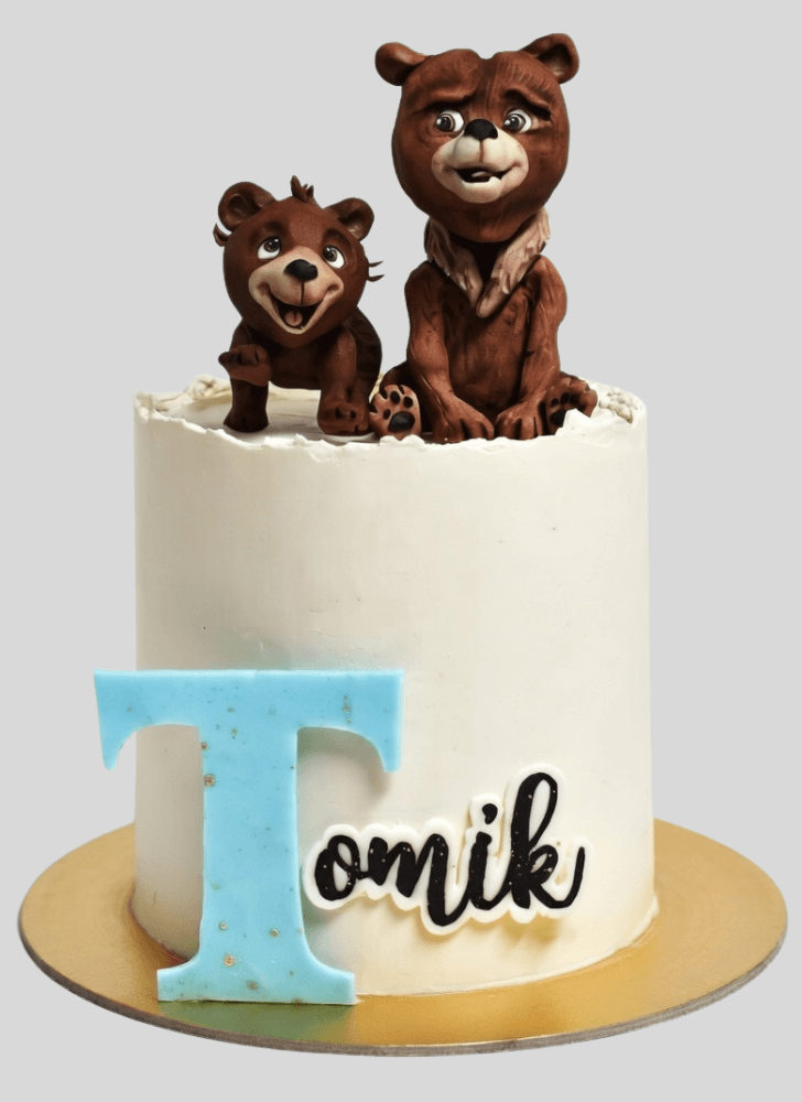 Cute Brother Bear Cake
