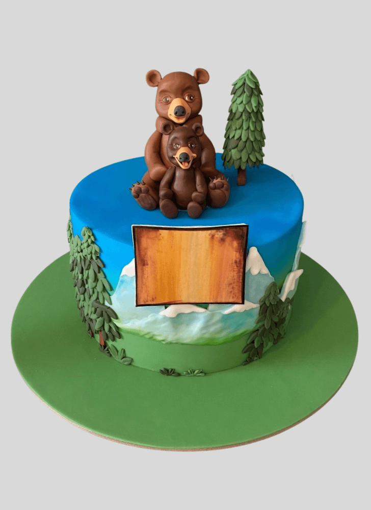 Delightful Brother Bear Cake
