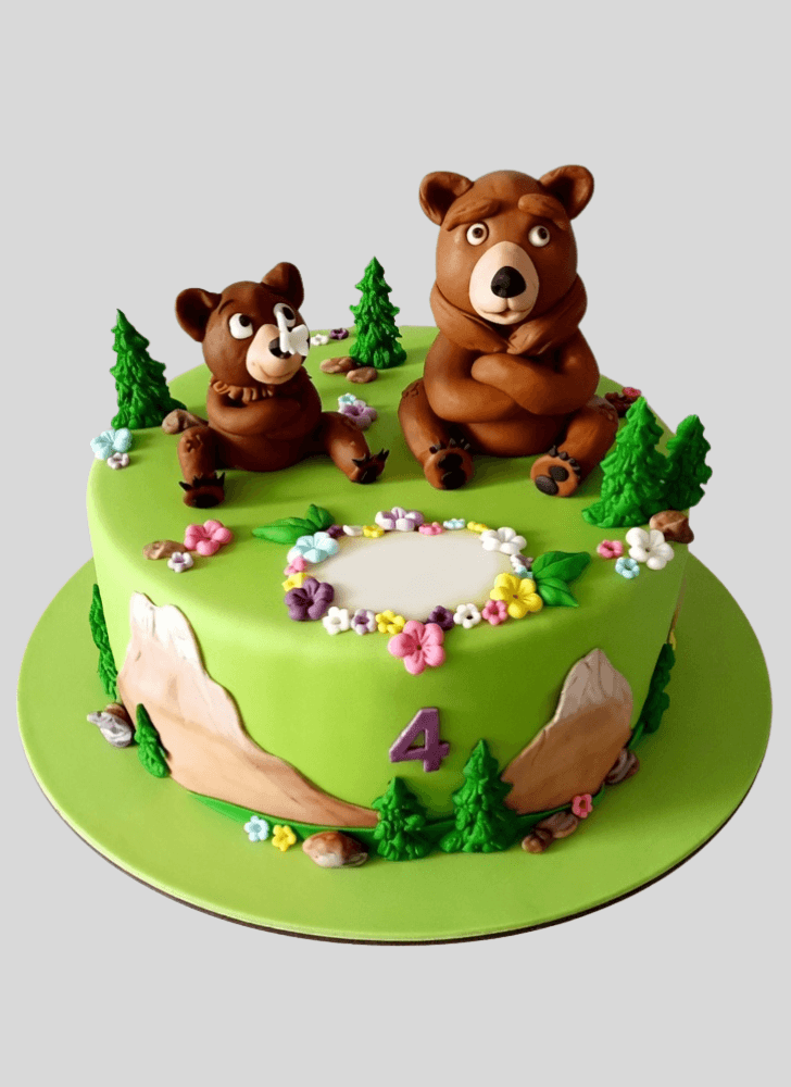 Enthralling Brother Bear Cake