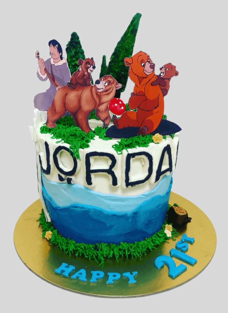 Fine Brother Bear Cake