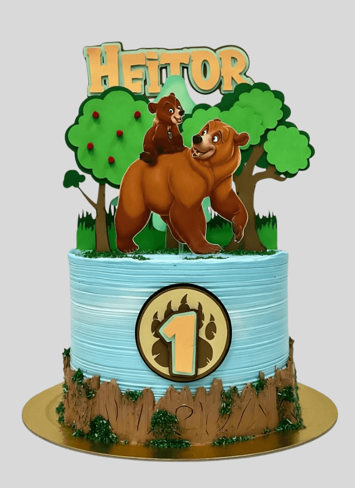 Gorgeous Brother Bear Cake