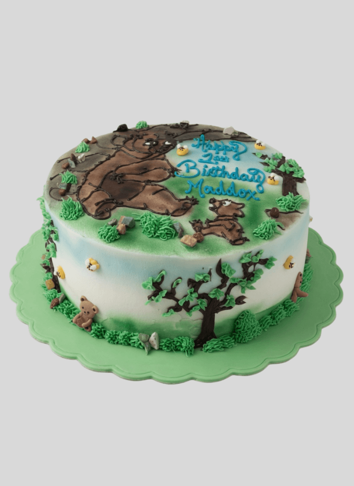 Handsome Brother Bear Cake