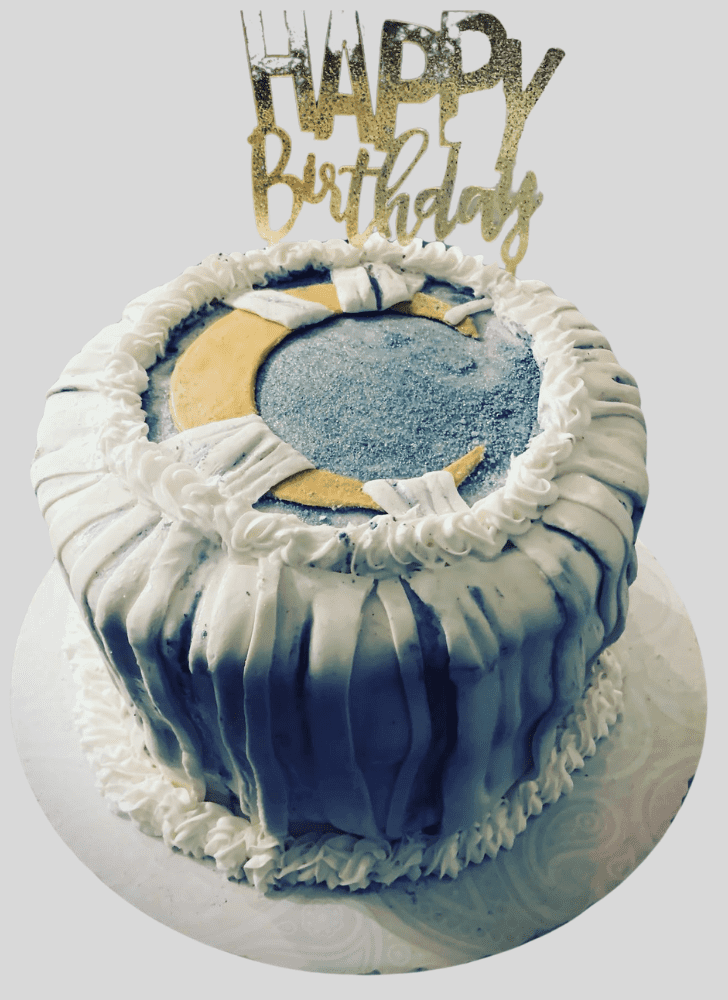 Adorable Moon Knight Cake