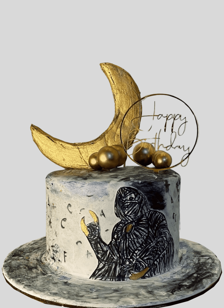 Angelic Moon Knight Cake