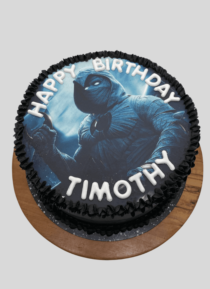 Captivating Moon Knight Cake
