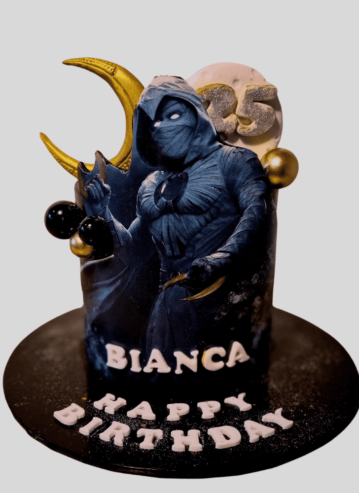 Classy Moon Knight Cake