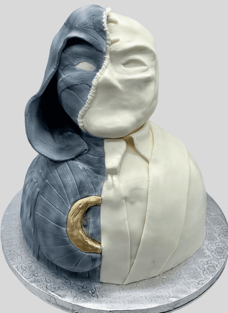 Cute Moon Knight Cake