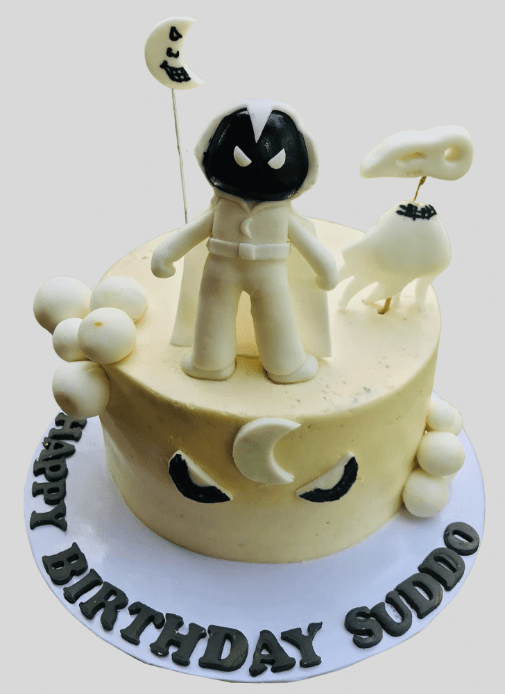 Enthralling Moon Knight Cake
