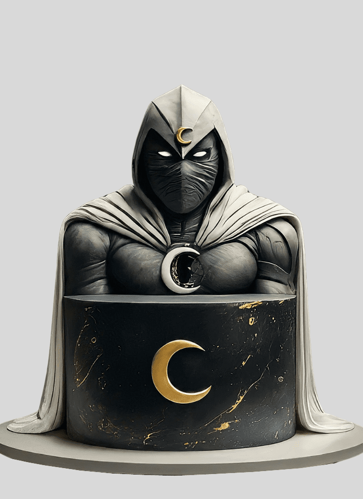 Pretty Moon Knight Cake