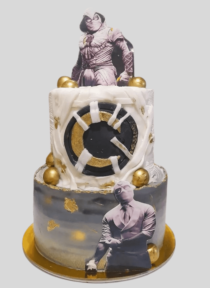 Refined Moon Knight Cake