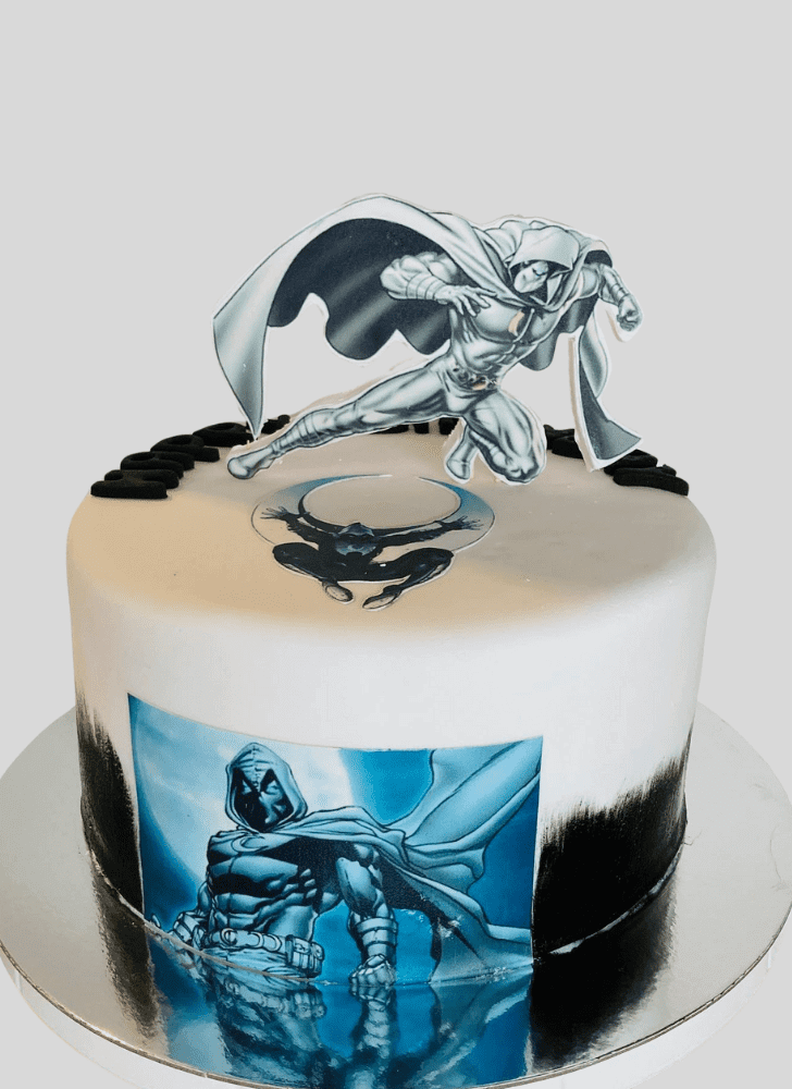 Slightly Moon Knight Cake