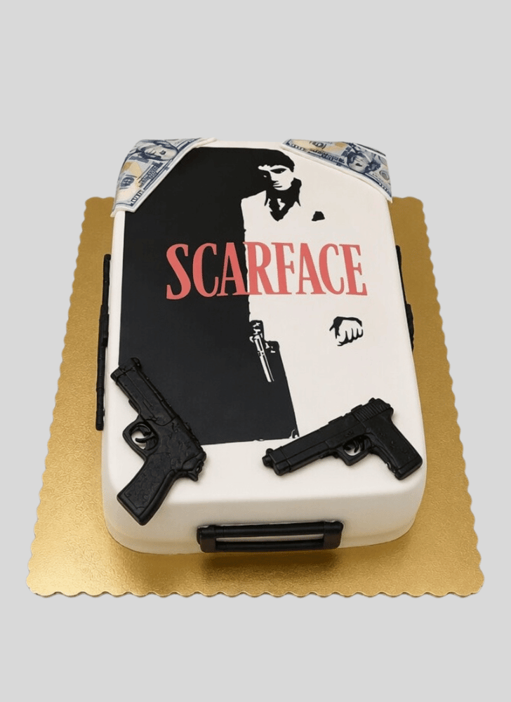 Admirable Scarface Cake Design