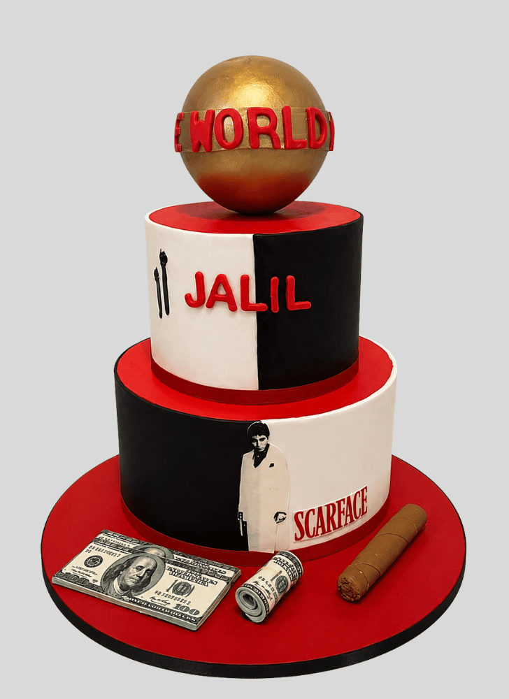 Bewitching Scarface Cake