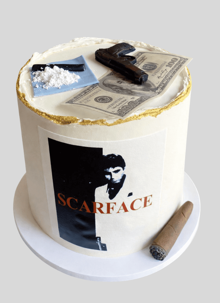 Classy Scarface Cake