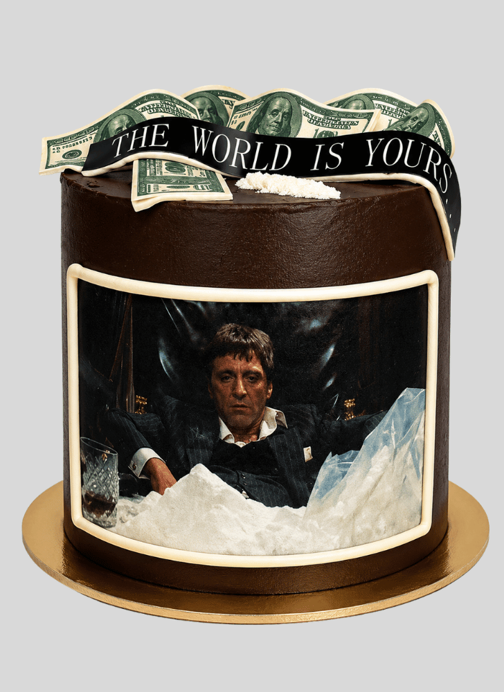 Cute Scarface Cake