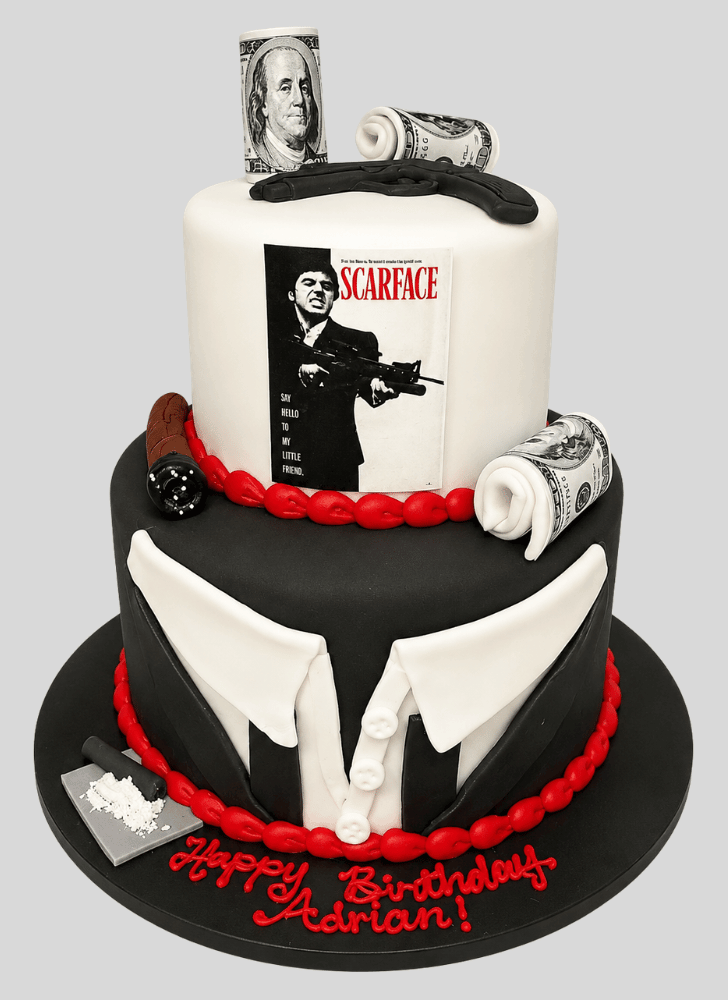 Delightful Scarface Cake