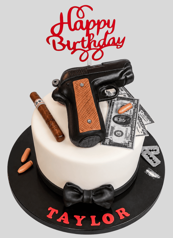 Enticing Scarface Cake
