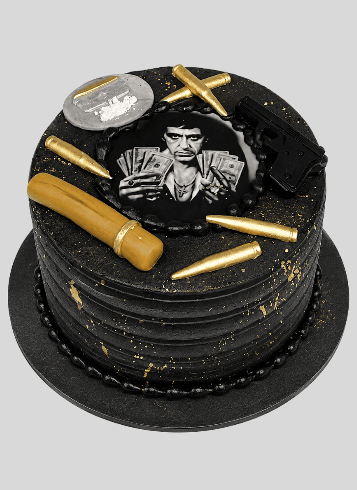 Excellent Scarface Cake