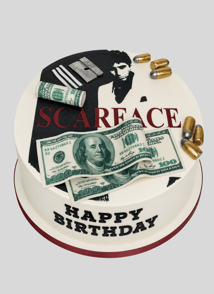 Exquisite Scarface Cake