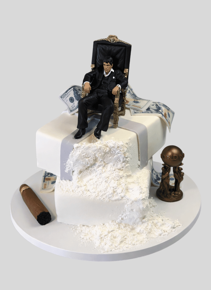 Fair Scarface Cake