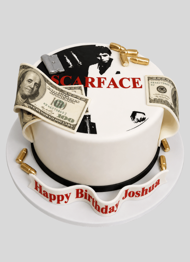 Fetching Scarface Cake