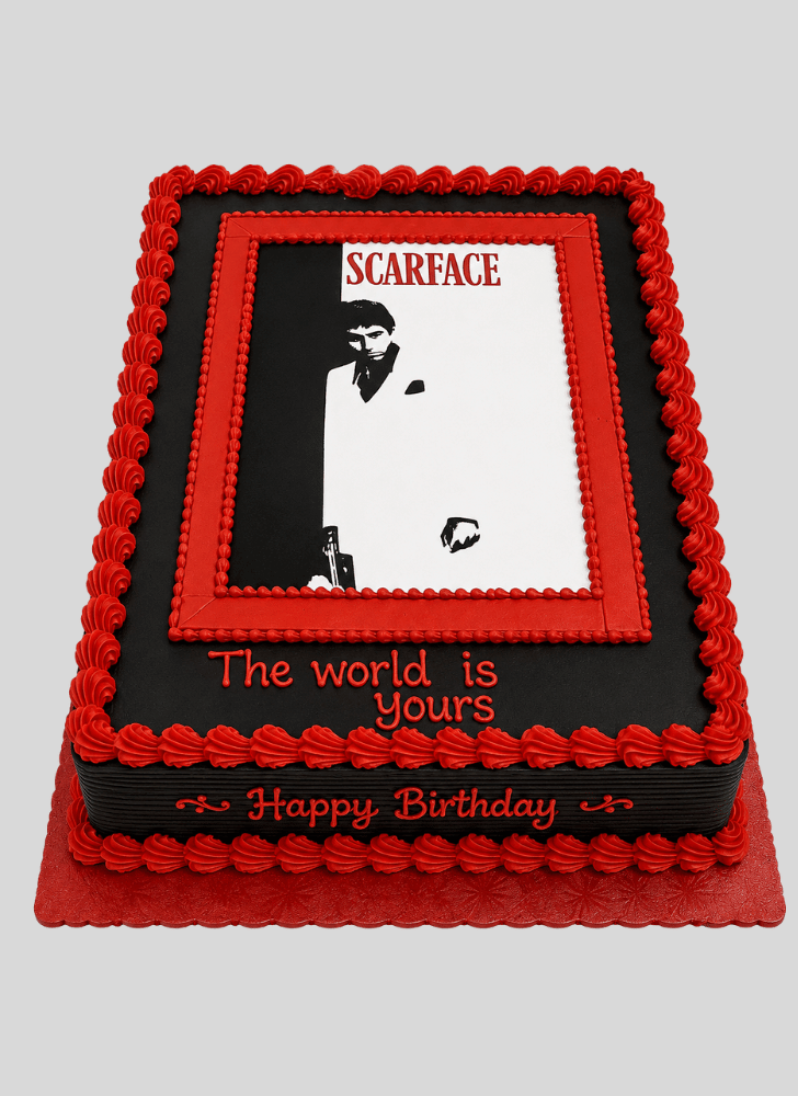Fine Scarface Cake