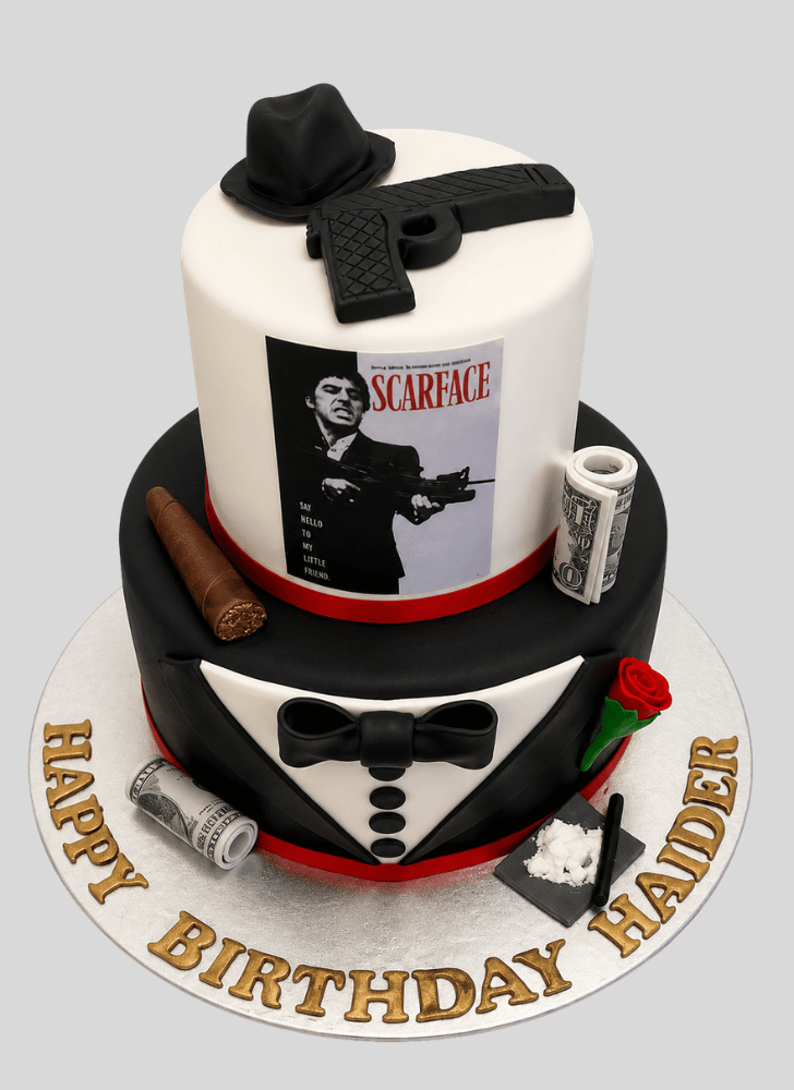 Good Looking Scarface Cake