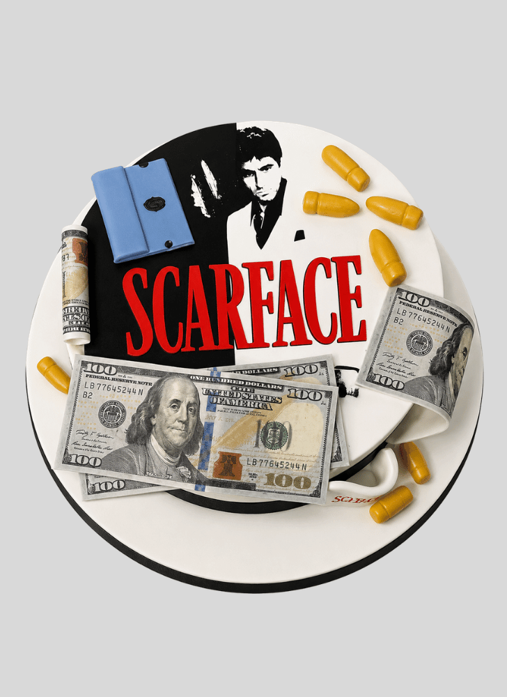 Handsome Scarface Cake
