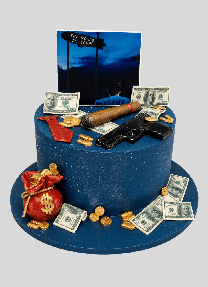 Marvelous Scarface Cake