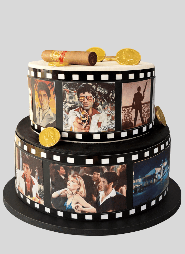 Pleasing Scarface Cake