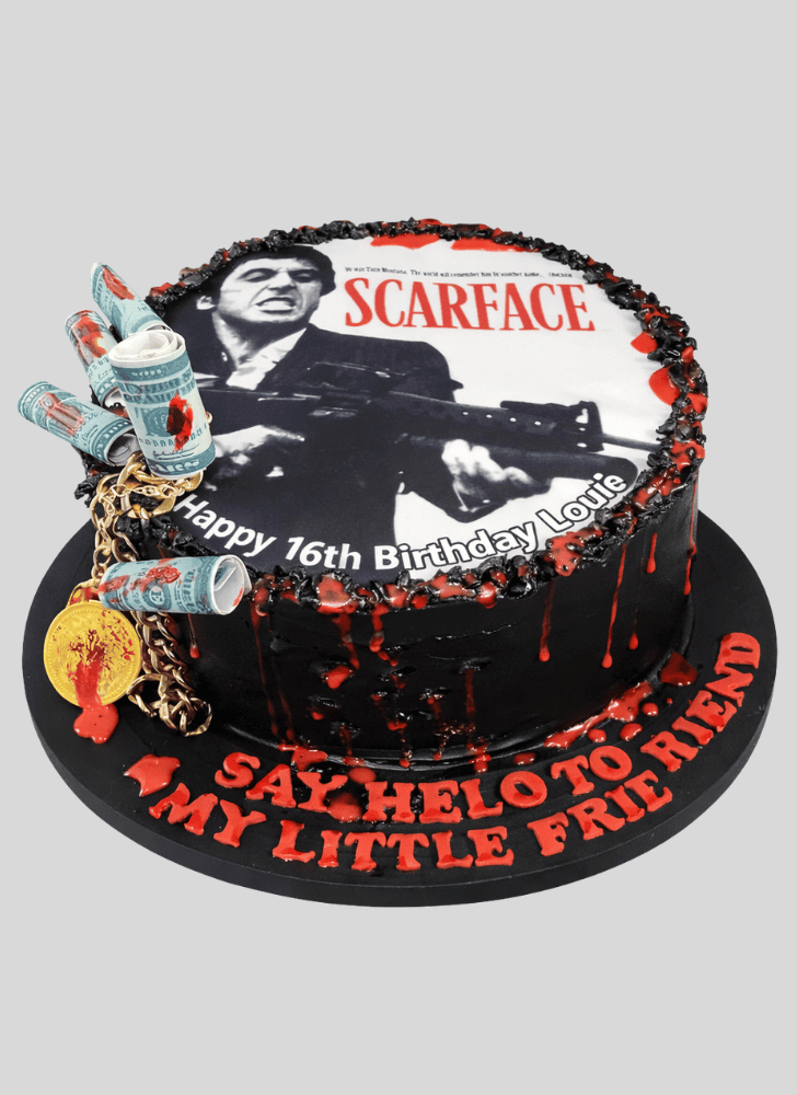 Pretty Scarface Cake