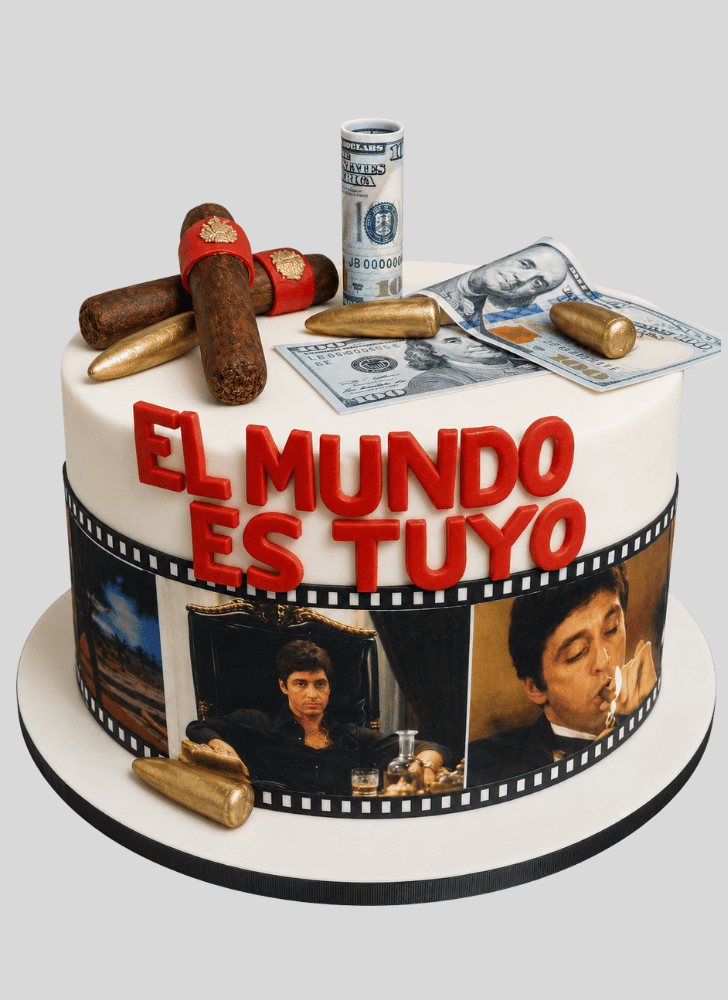 Refined Scarface Cake