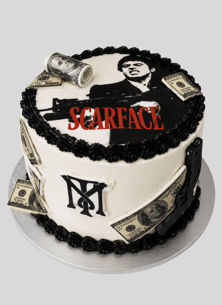 Slightly Scarface Cake