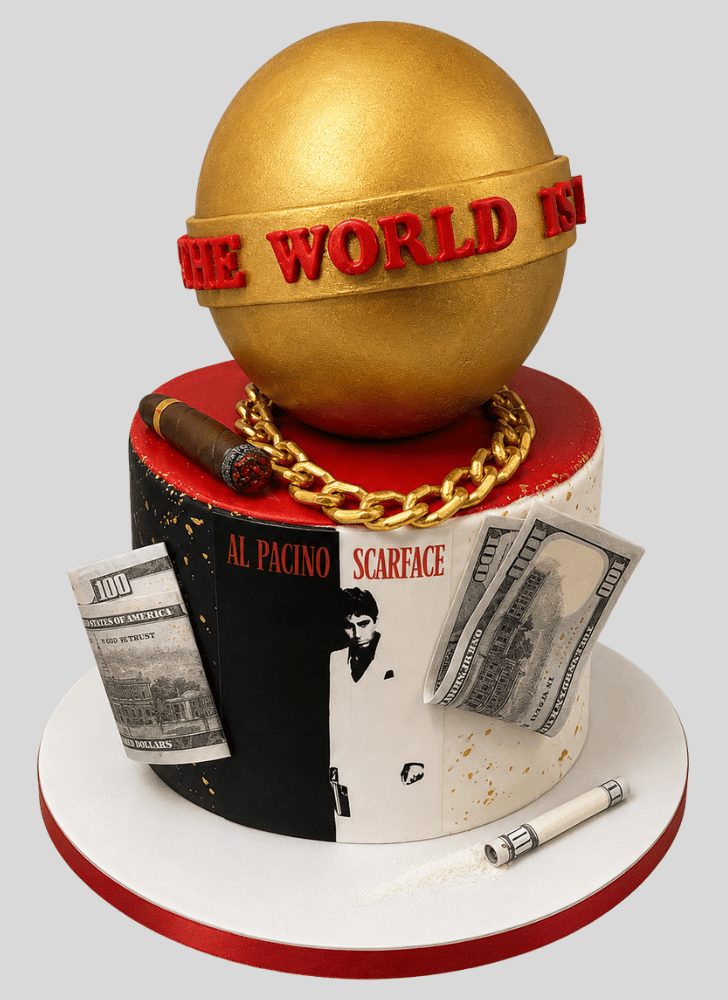 Splendid Scarface Cake