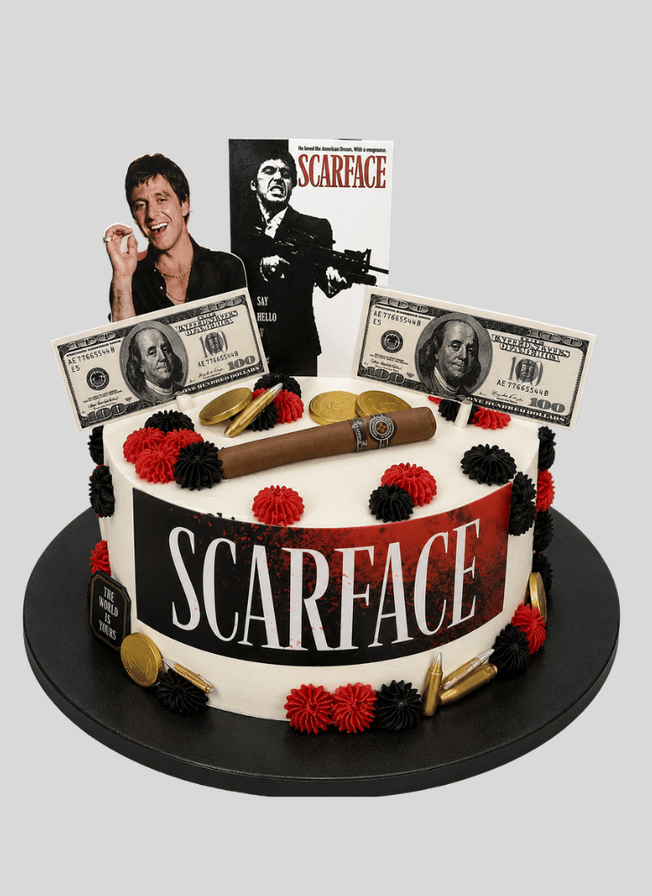 Stunning Scarface Cake