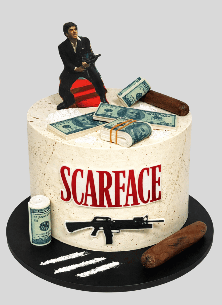 Superb Scarface Cake
