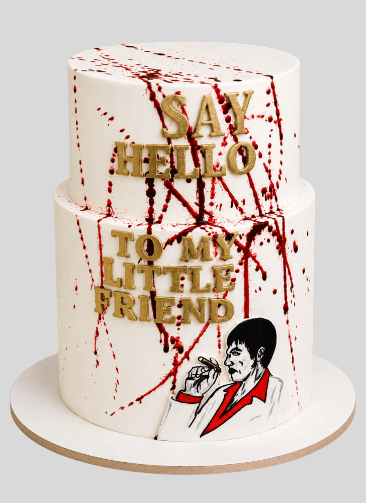 Wonderful Scarface Cake Design