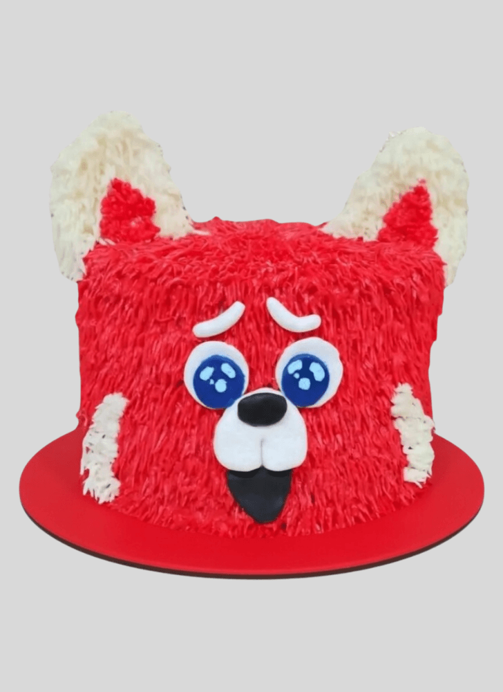 Enthralling Turning Red Cake