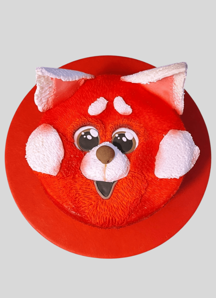 Excellent Turning Red Cake