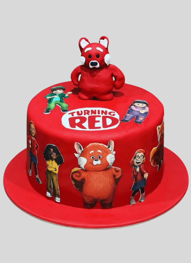 Fair Turning Red Cake