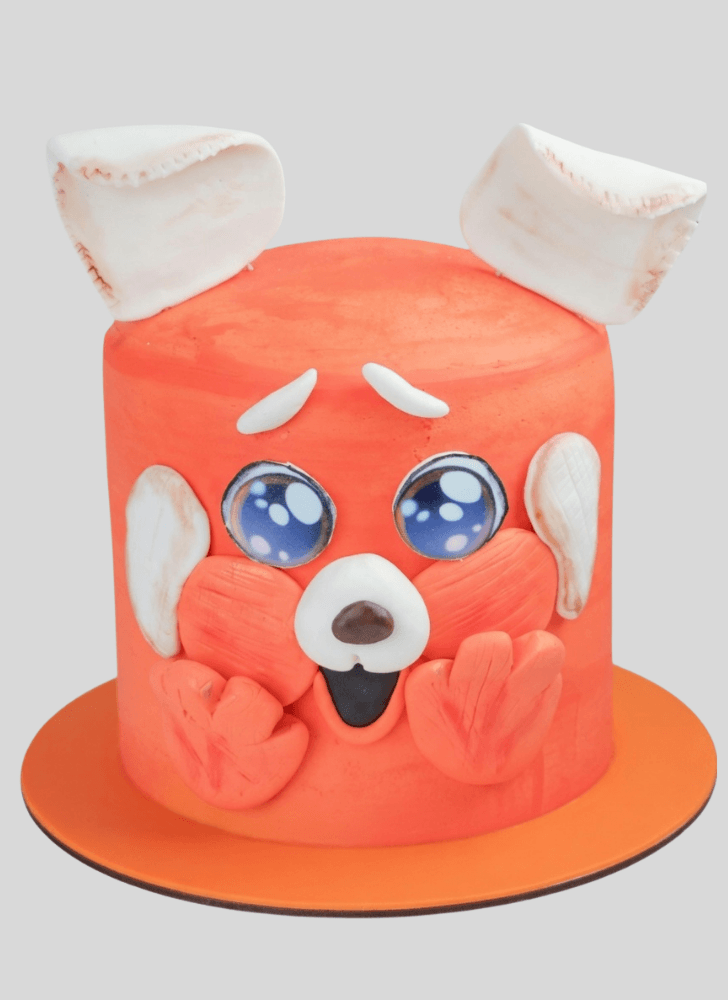 Fine Turning Red Cake
